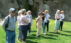 Aqueduc Nature en visite &agrave; P&eacute;zenas