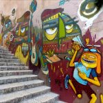le MUCEM et la Cité Radieuse -Street art dans les rues du quartier du Panier